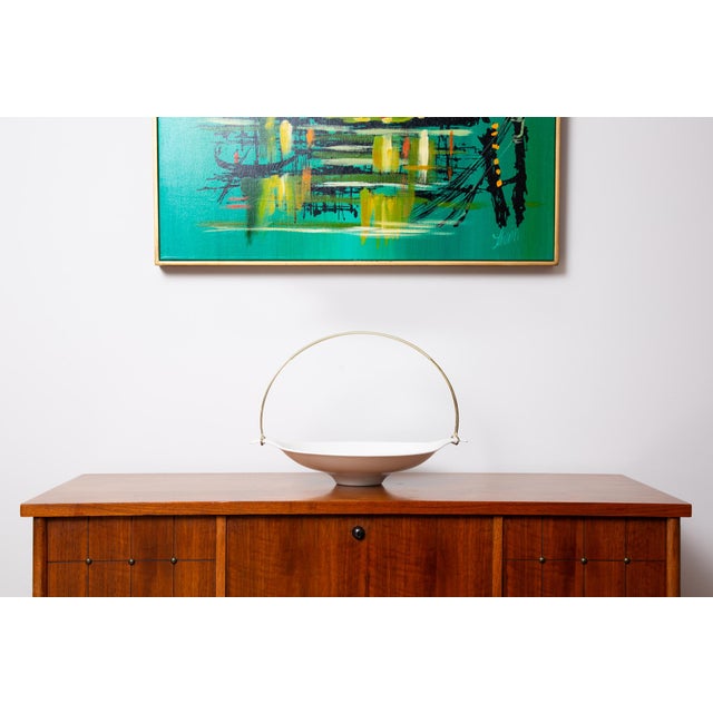 Mid 20th Century Mid-Century Modern Centerpiece Bowl For Sale - Image 5 of 6