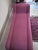 Hollywood Regency Vintage Pink Velvet Chaise Lounge / Fainting Couch For Sale - Image 3 of 10