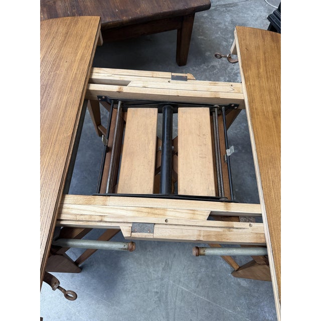 Height-Adjustable Tables from Marcel Gascoin, 1960s For Sale - Image 11 of 18
