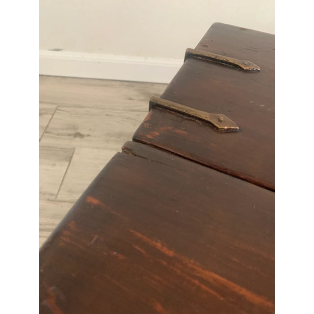 Brown 19th Century Antique Korean Coin Chest For Sale - Image 8 of 12