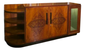 Modernist Sideboard, Belgium, 1920s