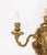 Antique French Louis Revival 3-Branch Ormolu Wall Lights, 1890s, Set of 2 For Sale - Image 9 of 11