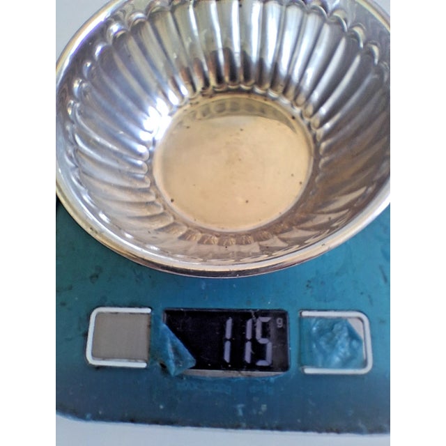 Metal Mid 20th Century Tane Mexican Sterling Silver Double Bird Handle 5" Bowl Ring Trinket Dish For Sale - Image 7 of 7