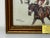 Realism Oil Sporting Portrait of Lady Butt’s Horse Racing Champion Filly Jacinth of Brook Stud, Cheveley C1973 Framed by Peter Biegel For Sale - Image 3 of 18