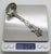 Vintage Italian Silver Mini Ladle, Rose Handle, Cocktail Garnish Serving (800 Silver) For Sale - Image 11 of 13