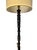 Jamie Young Cast Metal Stacked Ring Floor Lamp W/ Woven Drum Shade For Sale In Los Angeles - Image 6 of 6