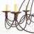 Mid 20th Century American Wrought Iron Six-Light Chandelier For Sale - Image 5 of 11