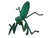 1960’s Japanese Cold Painted Bronze Praying Mantis Sculpture For Sale - Image 4 of 5
