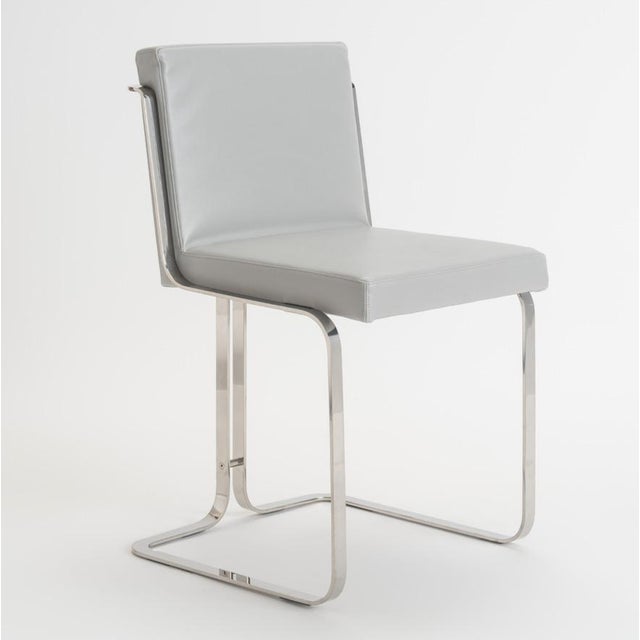 Murena Light Chair Set of 4 Side or Dining Lazzarini & Pickering for Marta Sala For Sale - Image 4 of 11