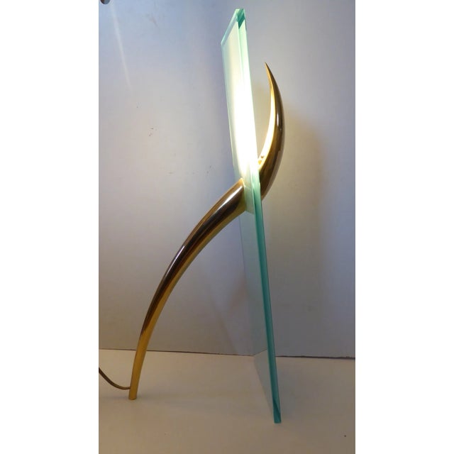 Vintage Table Lamp and Sconce, 1980s, Set of 2 For Sale - Image 4 of 18