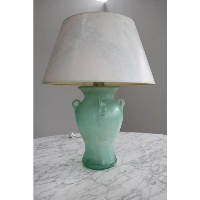 Italian Murano Amphore Lamp, 1970s For Sale - Image 11 of 12
