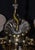 Art Deco Six-Light Chandelier in Brass and Tinted Glass, 1930 For Sale - Image 17 of 18