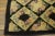 Unusual Diamond Grid and Floral Pattern Antique American Hooked Rug For Sale - Image 10 of 11
