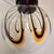 1970s Mid Century Modern Murano Glass Pendant Chandelier, Italy For Sale - Image 9 of 12