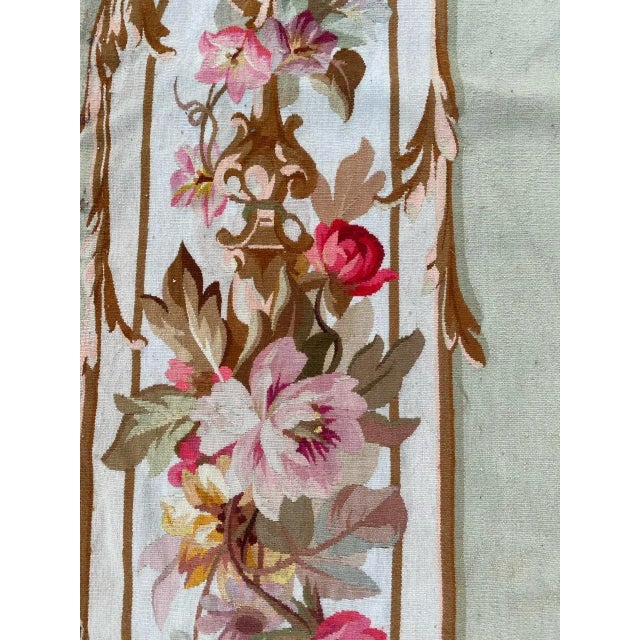 French Valance Aubusson Tapestry For Sale - Image 10 of 18