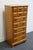 American Flanders Mfg. Co. Solid Hard Rock Maple Colonial Early American Style 23" Lingerie Chest For Sale - Image 3 of 11