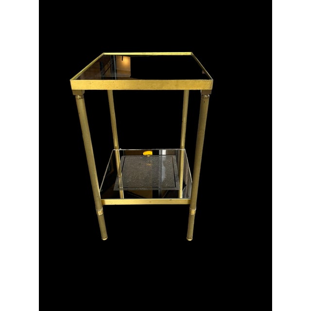 Brass Side Table, 1970s For Sale - Image 4 of 9