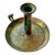 Mid 19th Century Early Brass Push Up Candle Stand For Sale