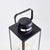 Finished in a warm antique black, this lantern has classic lines and a simple design. With vents in base and top, and...