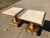 Mid Century Hollywood Regency Gold Marble Top Tables - a Pair For Sale - Image 11 of 11