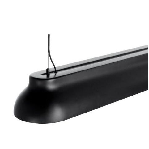 HAY PC Linear Pendant designed by Pierre Charpin in Soft Black. Purchased for an architectural project but ultimately not...