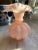 Vintage Fenton Ruffled Melon Rosaline Glass Vase For Sale In Seattle - Image 6 of 9