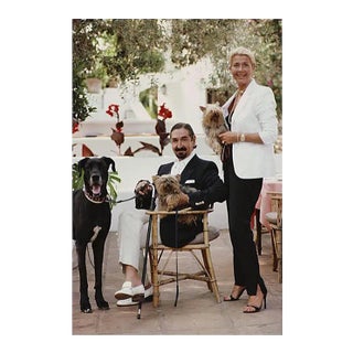 Count and Countess, Jaime De Mora Y Aragon, Slim Aarons, Estate Print, 1980 For Sale