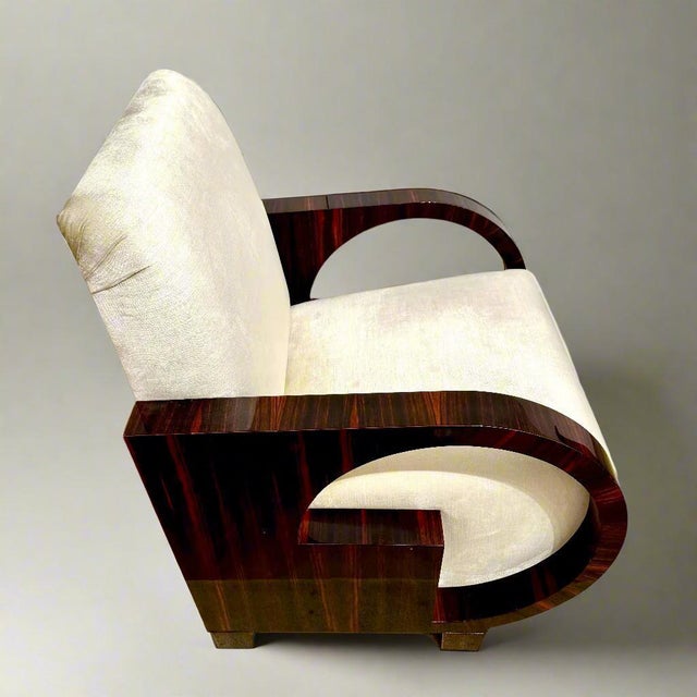 Art Deco Style Fauteuil Inspired by Dominique For Sale - Image 9 of 18