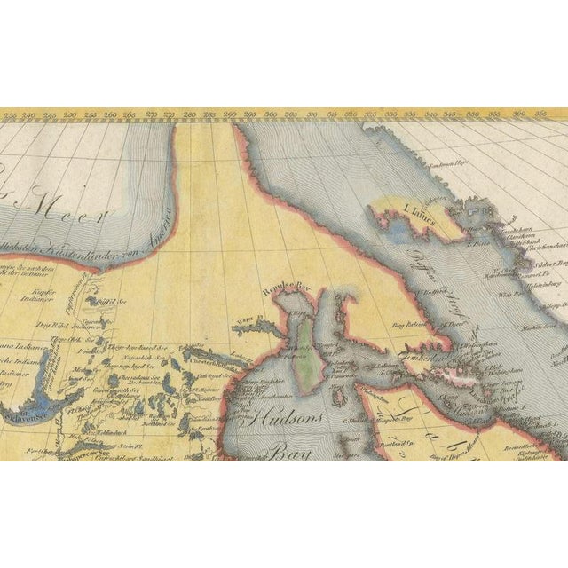 Paper Large Antique Map of North America, 1806 For Sale - Image 7 of 13