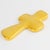 Metal Edouard Rambaud Gilded Metal Cross Brooch For Sale - Image 7 of 10
