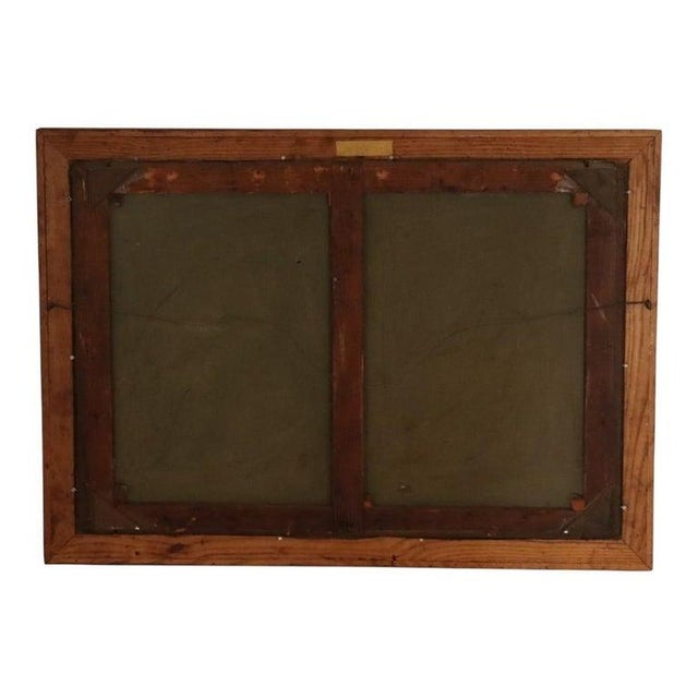 Antique Dutch Oil on Canvas Still Life Painting Unsigned 18th C For Sale - Image 11 of 11