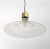 Stunning Murano glass pendant lamp, made by Murano glass masters, blown glass technique, spiral shape. This piece is...