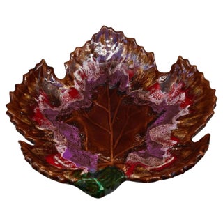 Ceramic Plate by Aegitna Vallauris for Aeg, 1960s For Sale