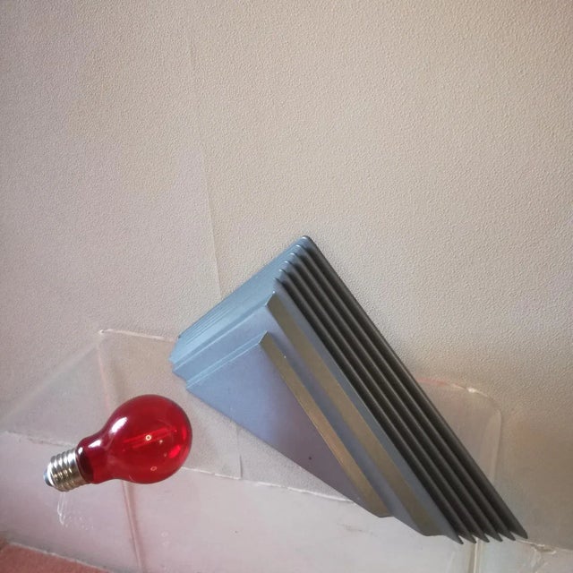 Plastic Space Age Triangle Wall Light For Sale - Image 7 of 9