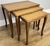 Vintage French Louis Oak Nesting Tables, Set of 3 For Sale - Image 4 of 13