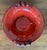 Large Italian Fortunata Attributed Terracotta Centerpiece Bowl, Oxblood Red. Perfect Accent for French Country, Cottage Core or Rustic European Decor For Sale - Image 4 of 8