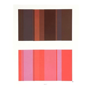 2009 Josef Albers the Interaction of Color Plate Xviii-10 For Sale