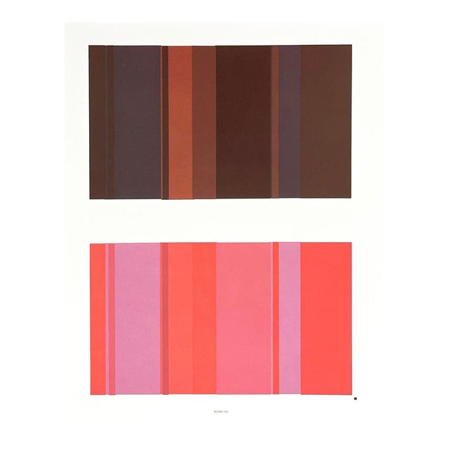 2009 Josef Albers the Interaction of Color Plate Xviii-10 For Sale