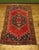 Textile Vintage Turkish Rug in Reds and Blues, 1920s For Sale - Image 7 of 18