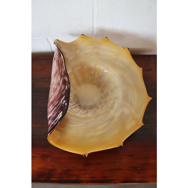 Art Glass Bowl For Sale - Image 4 of 9