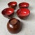 Lacquerware Rice Bowls from Aizu, Japan, 1950s, Set of 5 For Sale - Image 4 of 13