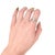 Vintage Platinum & Pear Cut 1.80 Ctw. Natural Diamond Engagement Ring For Sale - Image 4 of 13