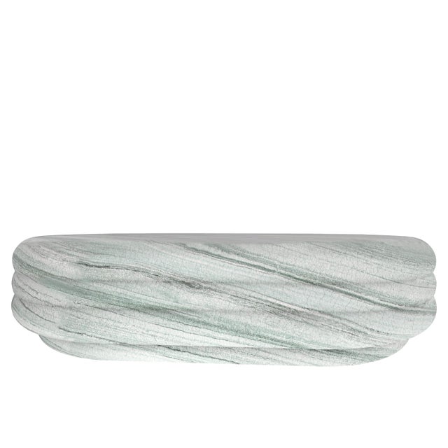 Not Yet Made - Made To Order Chloe Curvy Oval Coffee Table by Fred & Juul For Sale - Image 5 of 5