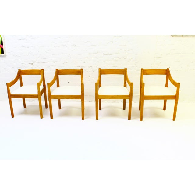 Vico Magistretti Carimate Dining Chairs by Vico Magistretti for Cassina, 1960, Set of 4 For Sale - Image 4 of 18