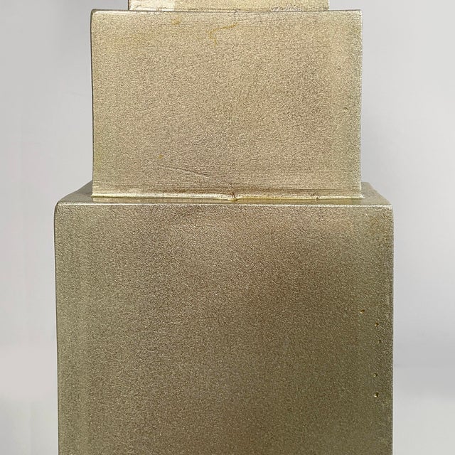 Italian Modern Skyscraper-Shaped Table Lamp by Lisola Che Non Cè, 1980s For Sale - Image 17 of 18