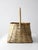 Farmhouse Vintage Handmade Gathering Basket With Handle For Sale - Image 3 of 12