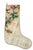 Botanical Branch Vintage Kilim Christmas Stocking, Cream Wool With Floral Motif, 12.2 X 17.7 in – One of a Kind Decor For Sale - Image 6 of 6