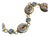 Italian Gold Tone Micromosaic Bracelet For Sale