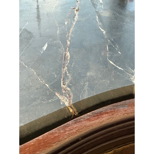 Brown Vintage Regency Burl and Ormolu Chest of Drawers For Sale - Image 8 of 12