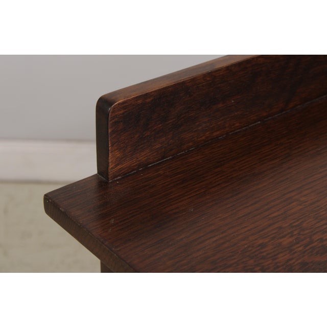 Stickley Mission Oak 4 Drawer Server For Sale - Image 12 of 16